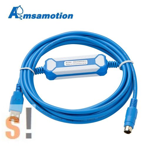 USB-AFC8503/8513 # USB programozó kábel/ Panasonic FP0/FP2/FP-X/FP-M/X/GT10/30 PLC-hez/Amsamotion